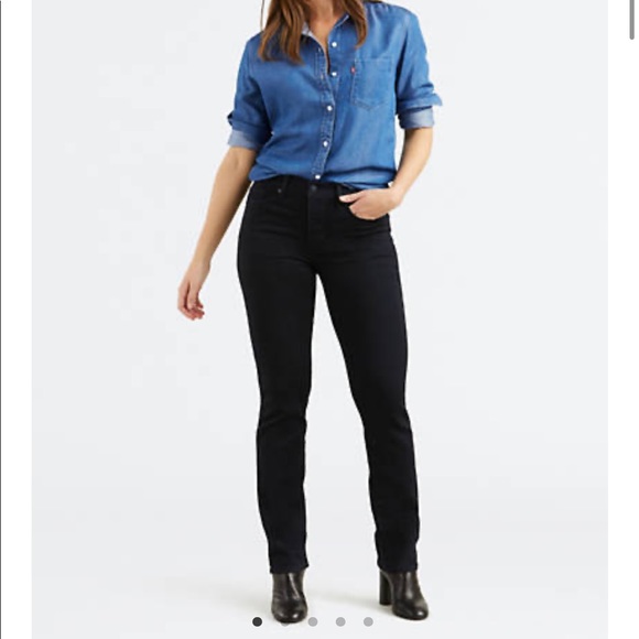 levi's 314 shaping straight black